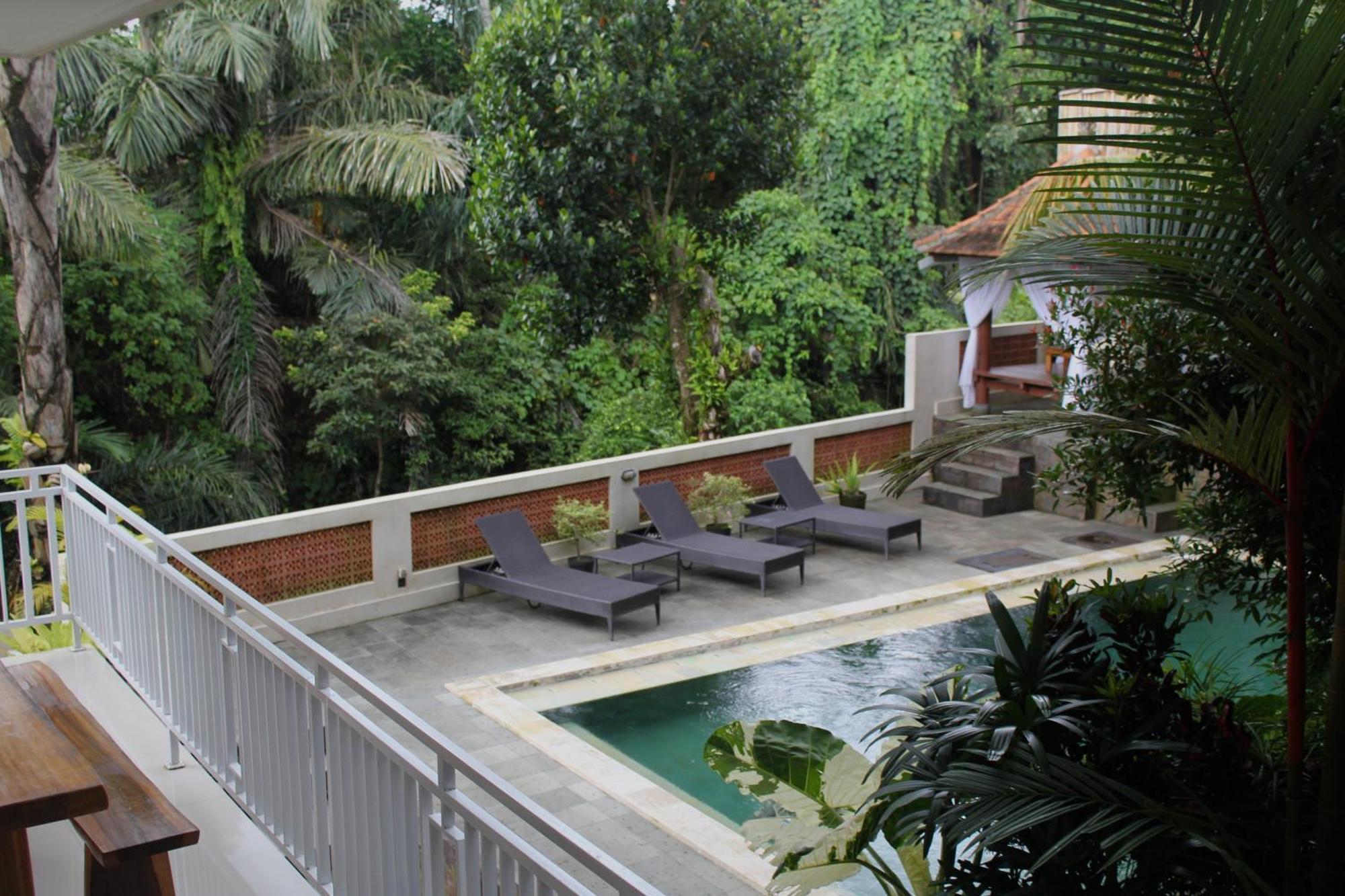 Hanaka Riverside Ubud Extérieur photo