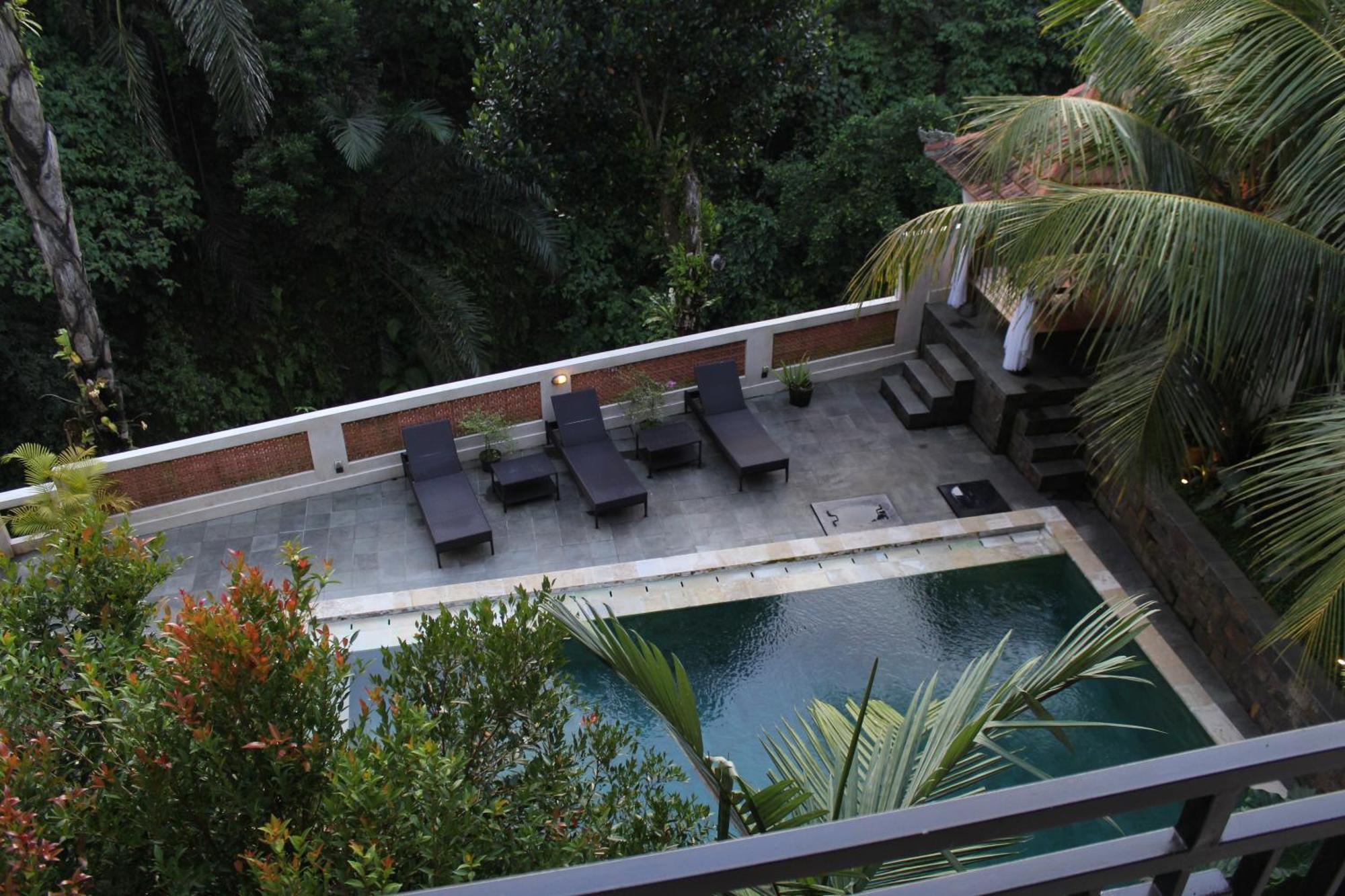 Hanaka Riverside Ubud Extérieur photo
