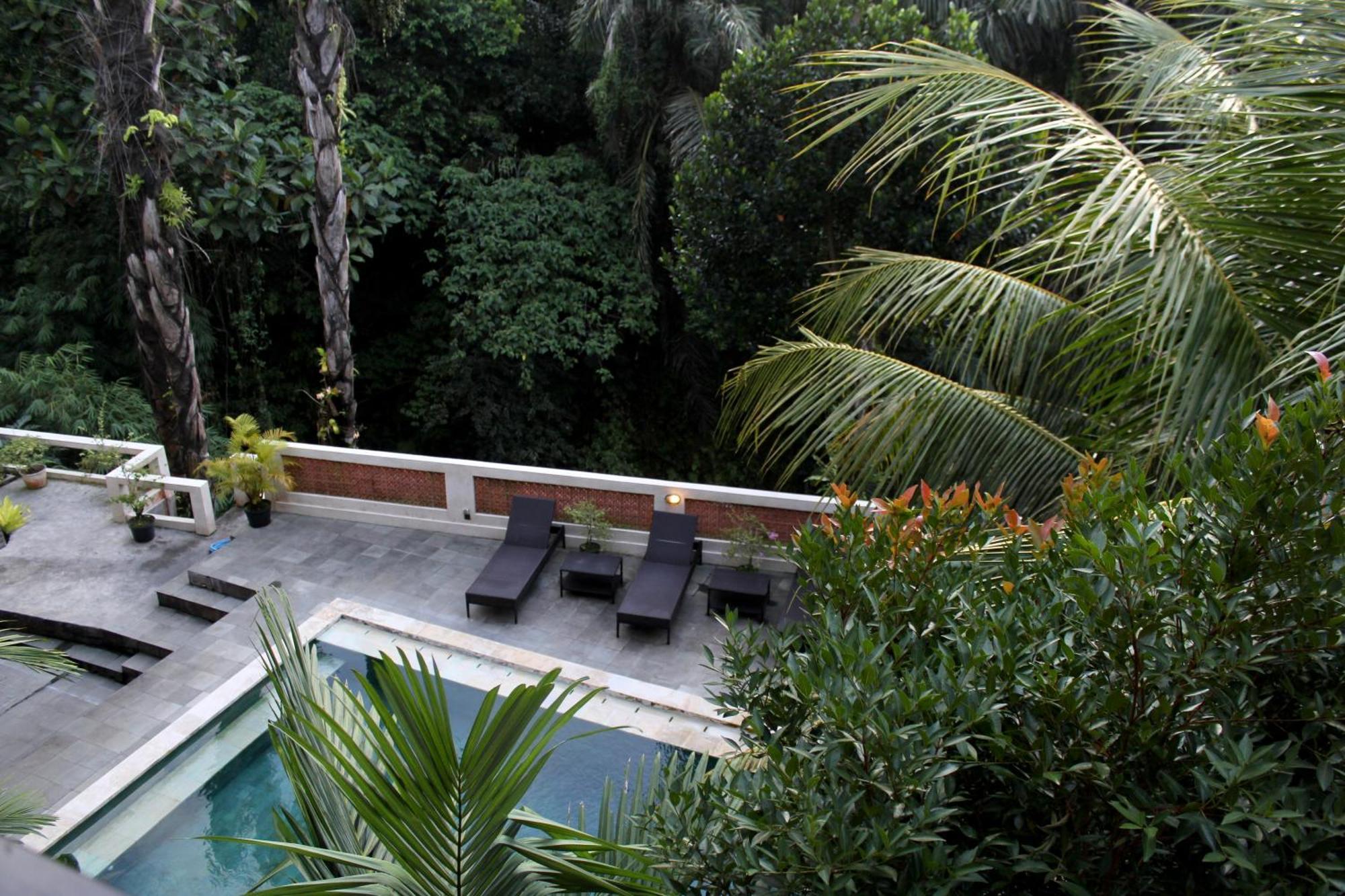 Hanaka Riverside Ubud Extérieur photo